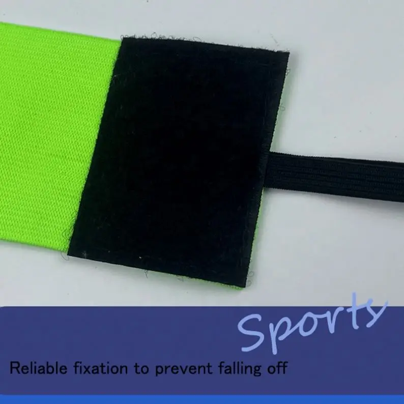 custom high quality wholesale Anti-Drop Football Team Captain Armband Paste Winding Soccer Captain Armband football armband