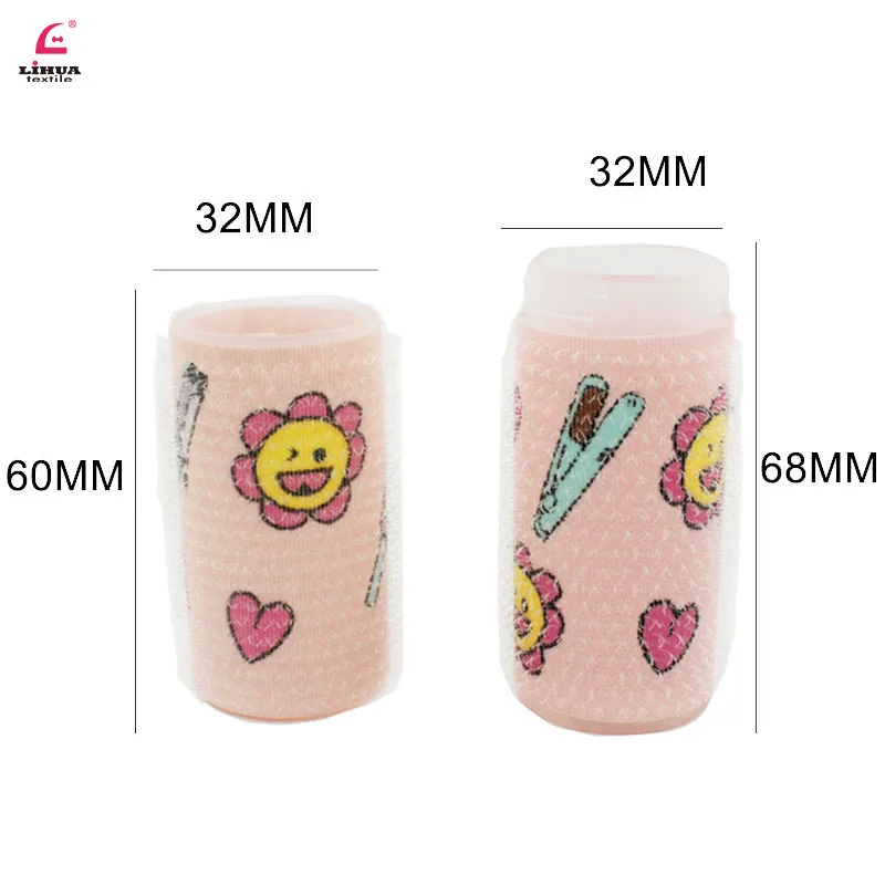 DIY Wavy Grip  hot rollers self-gripping (come along) clamps sponge hair roller  for hair beauty
