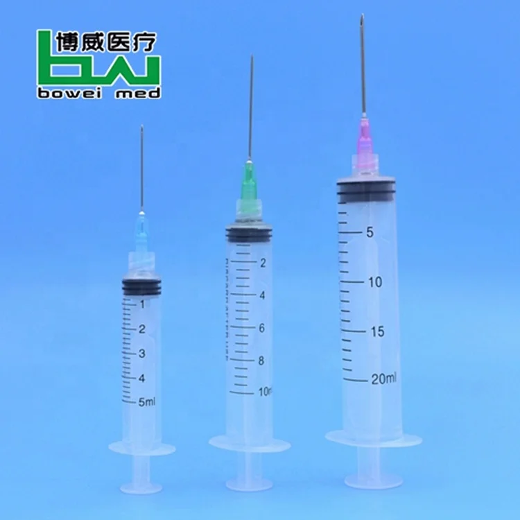 Одноразовый медицинский шприц для вакцины luer lock, 1 мл, 3 мл, 5 мл, 10 мл, 20 мл, 50 мл, 60 мл, инжектор вакцины с иглой 1cc, 3cc, 5cc, CE/ISO