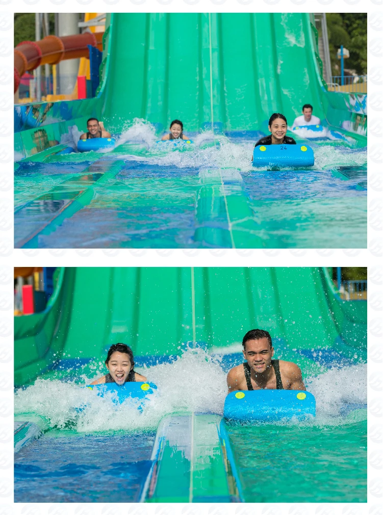 Water park equipment Splash pad Extra reinforced Matts for waterpark slide