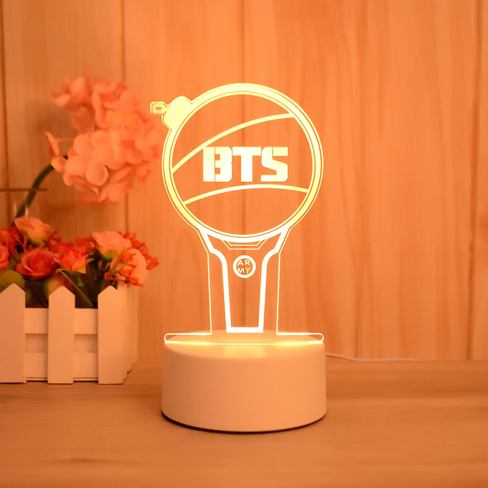 BTS товары Kpop Мерч продукт игрушки фото карта булавка постер браслет ночник аксессуары