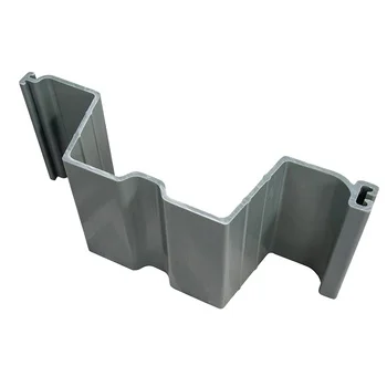 Different sizes of PVC Vinyl plastic sheet pile used for constructing retaining walls
