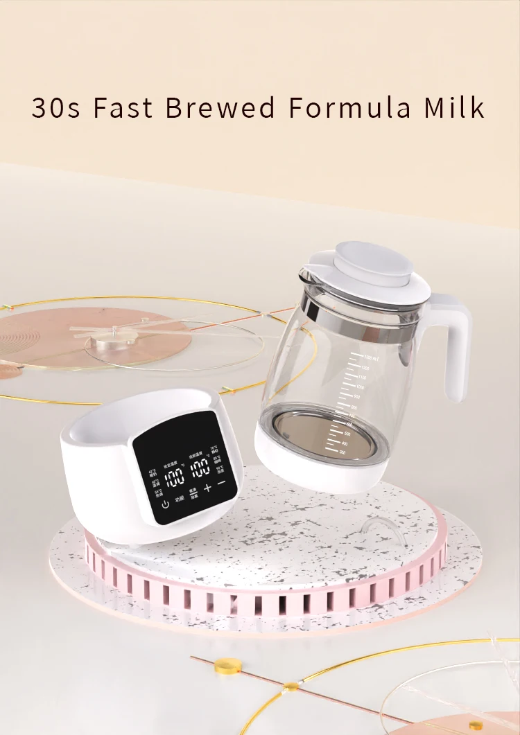 Baby Formula Water Kettle Electric Kettle Temperature Control Water Boiler Smart  Instant Warmer Water