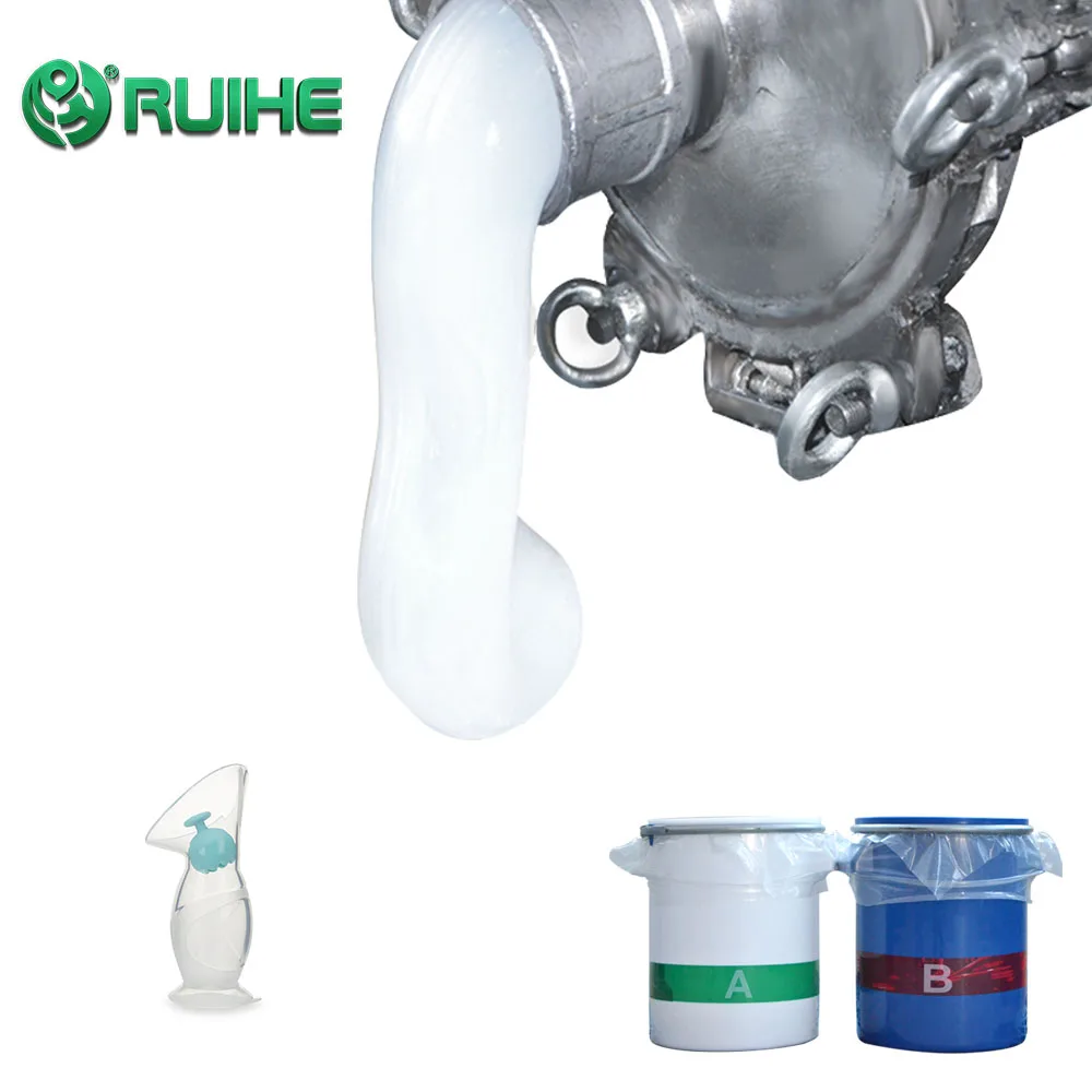 Factory Hot Selling Food Grade Liquid Silicone Rubber  LSR Platinum Cured For Breast Feeder