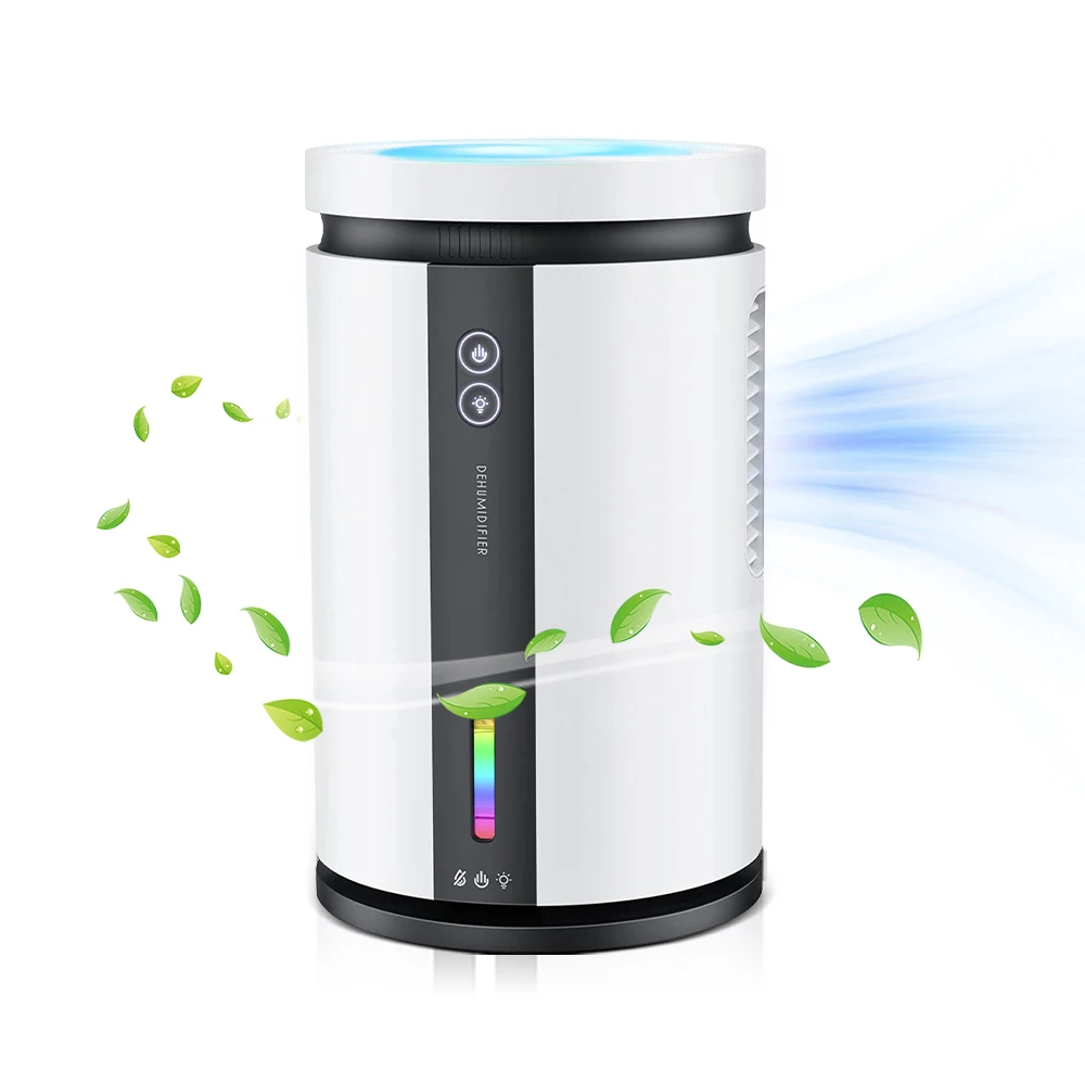 Haijieer Dual Semiconductor Peltier Dehumidifying Dryer Rotary Hanging Wardrobe Air Purifier Home Moisture Absorber Dehumidifier