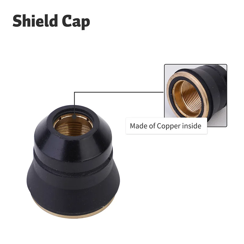 Plasma Cutting Electrode&Nozzle sets for Plasma Cutter Torch IPT60/PT60 25pcs plasma welding accessories