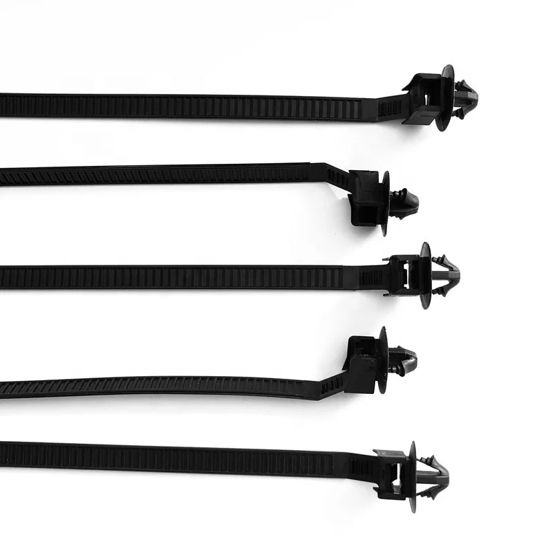 2023 Colorful Free Samples Heat Resistant Self-locking Nylon Cable Tie Plastic Handcuff