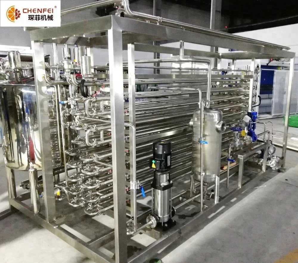 
Fruit and vegetables processing line stainless steel customized plate uht heat exchanger sterilizer 