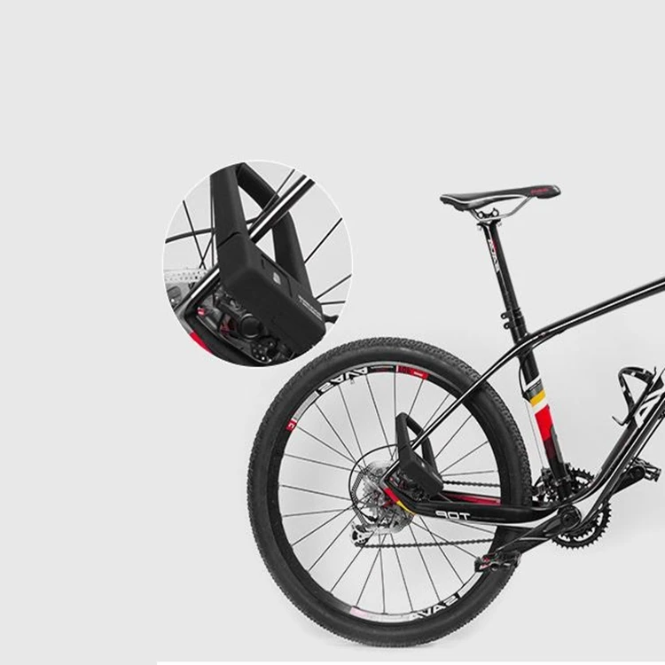 Good Stability Wear Resisting Safe Environmental Material Fingerprint Bike Lock