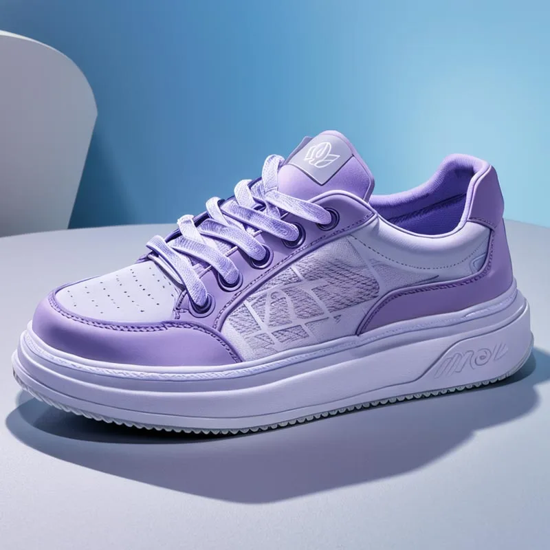 Tide Men s Casual Fashion Sports Shoes with Round Toe Soft Single Board Shoes for Summer