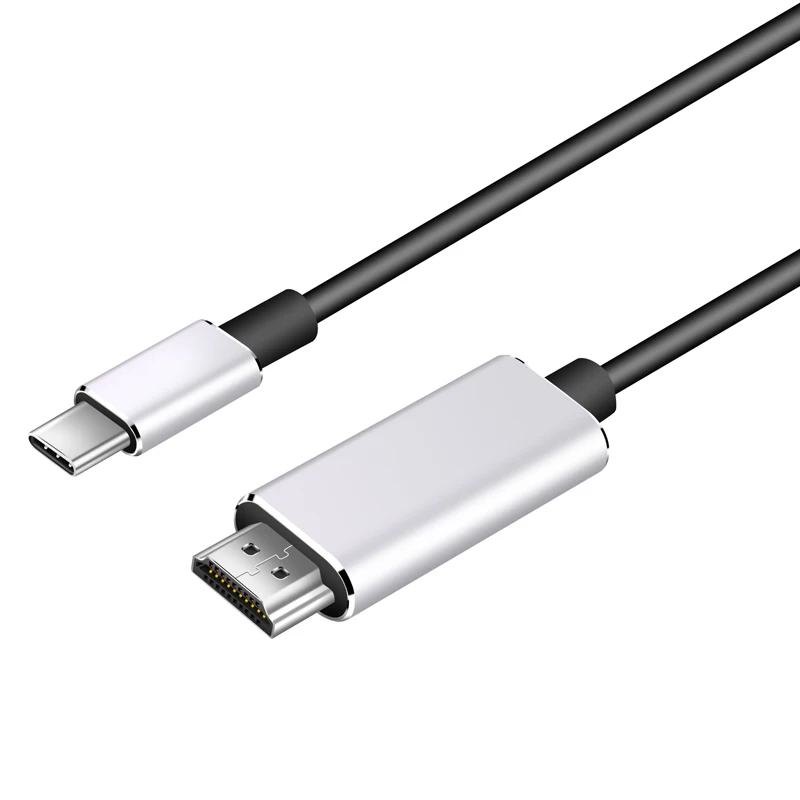 
USB Type C to HDTV cable /USB C cable/Digital Electronics for mobile phone 4K 30Hz video cable with HDMI-compatible 