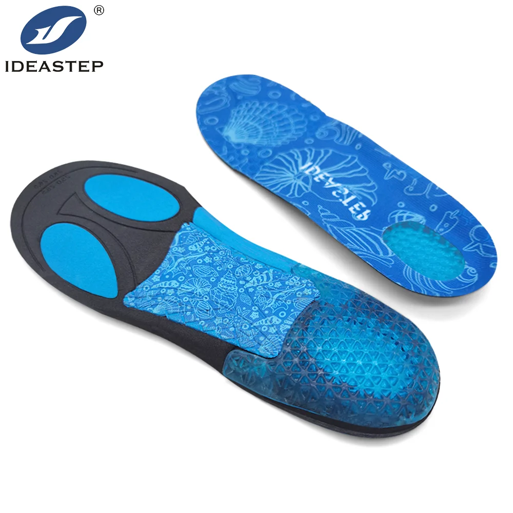 PP Shell Heel Cup Hiking Muscle Training Badminton Pain Relief Runinng Insoles For Shoes Sports Sport Insole