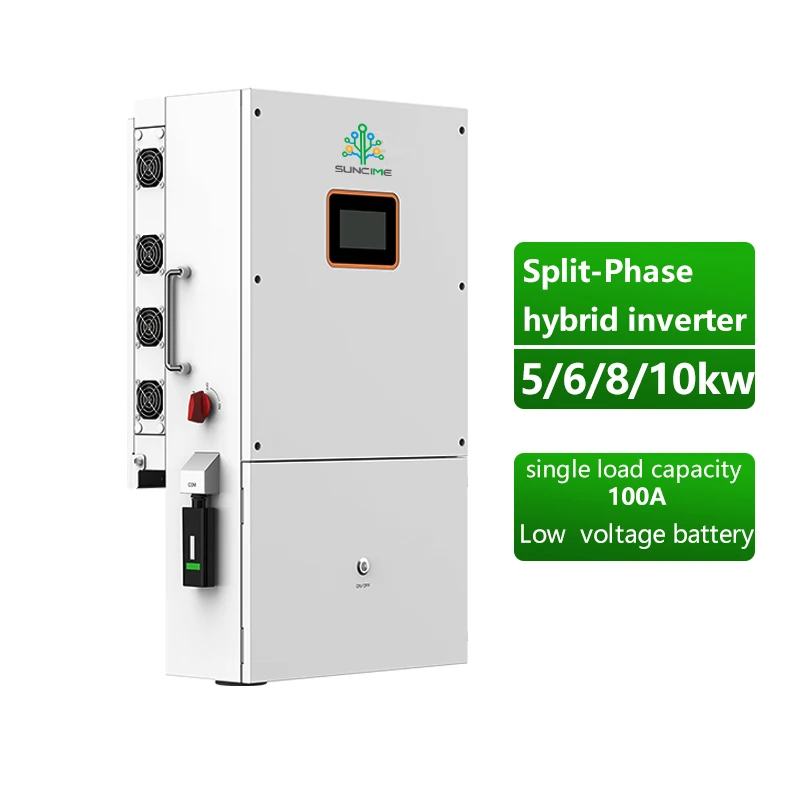 New Revo 48V Low Voltage USA Ess Inverter 5kw 6kw 8kw 10kw 12Kw Wifi Antenna 120v-240v Split Phase Hybrid Solar Inverter