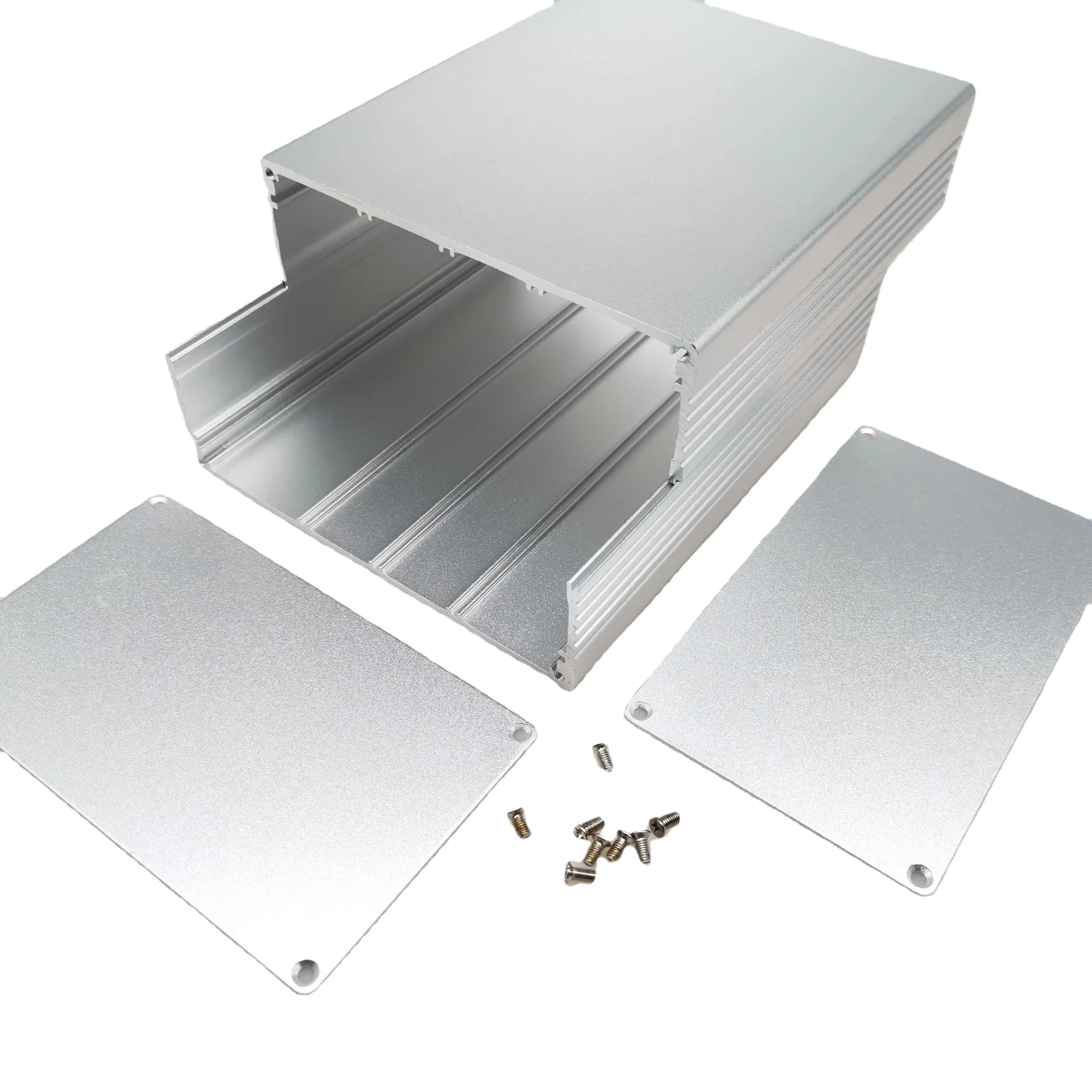 OEM Metal Stamping Parts CNC Welded Bending Stamping Punching Machine Sheet Anodized Aluminum Boxes Cnc Custom Part