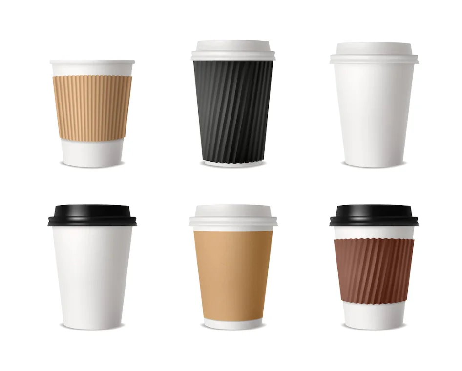 Cheap custom logo paper cups disposable paper cup packaging cup 8oz/12 oz/16oz Kraft Paper Coffee Cup for coffee shop