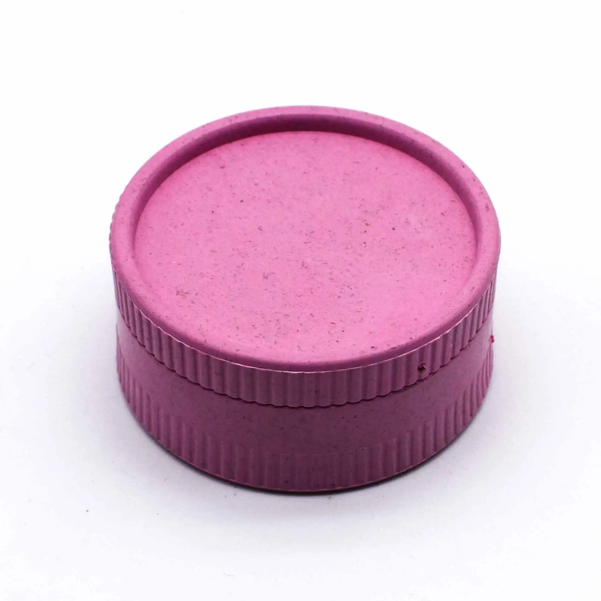 JUJI Wholesale Custom High Quality Eco Friendly 55mm-2layers Tobacco Grinder Biodegradable Herb Grinder with Display Box