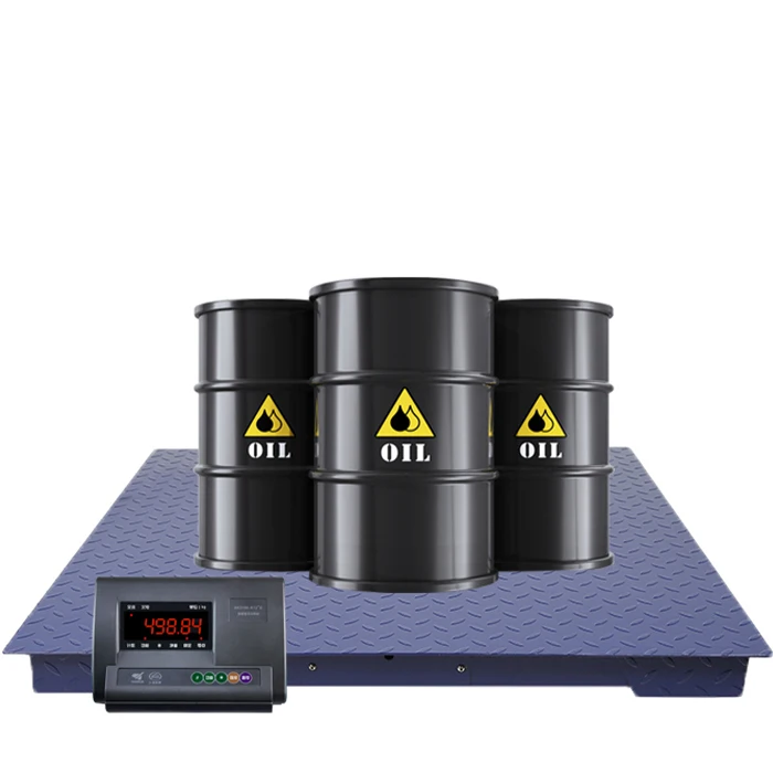 Heavy Duty Floor Scale With 1-3 ton Floor Standing Weighing Scale With Handheld Indicator