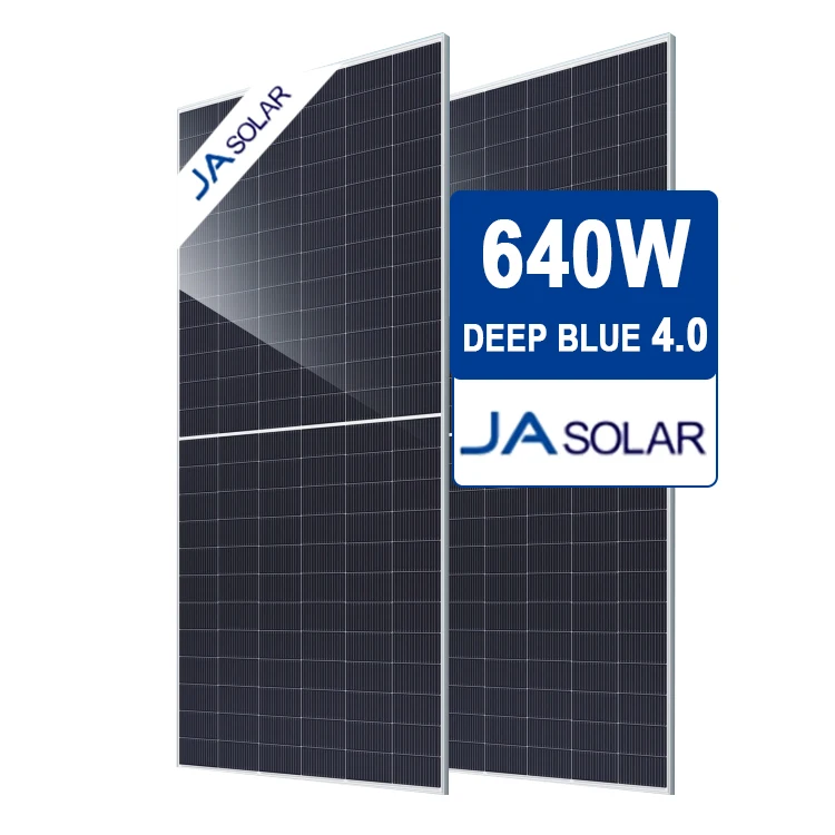 JA Solar JAM72D42 LB 615-640W JA Solar Panel 615 620 625 630 635 640 Watt N Type Bifacial Double PV Panel Ja Solar Warehouse