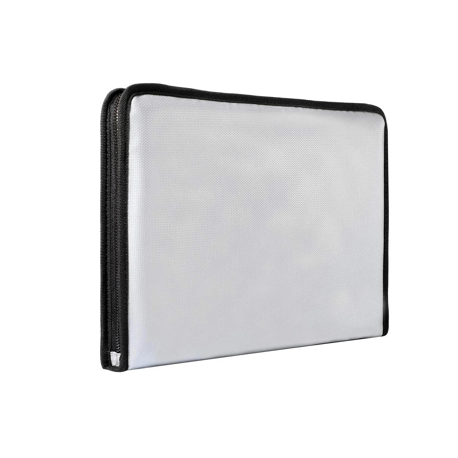 
Fireproof Document Bags,14.2x10 Triple Layers Waterproof and Fireproof Money Bag with 3 Pockets,Silicone Coated Fire Safe 