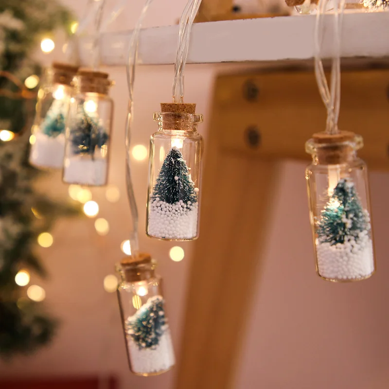 Christmas decoration supplies New LED Wishing Bottle Christmas Decorative Light