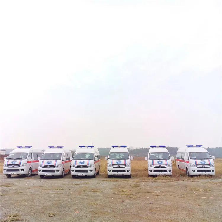 China famous brand Ambulance Car Price/4X2 2WD ICU Ambulance for Sale
