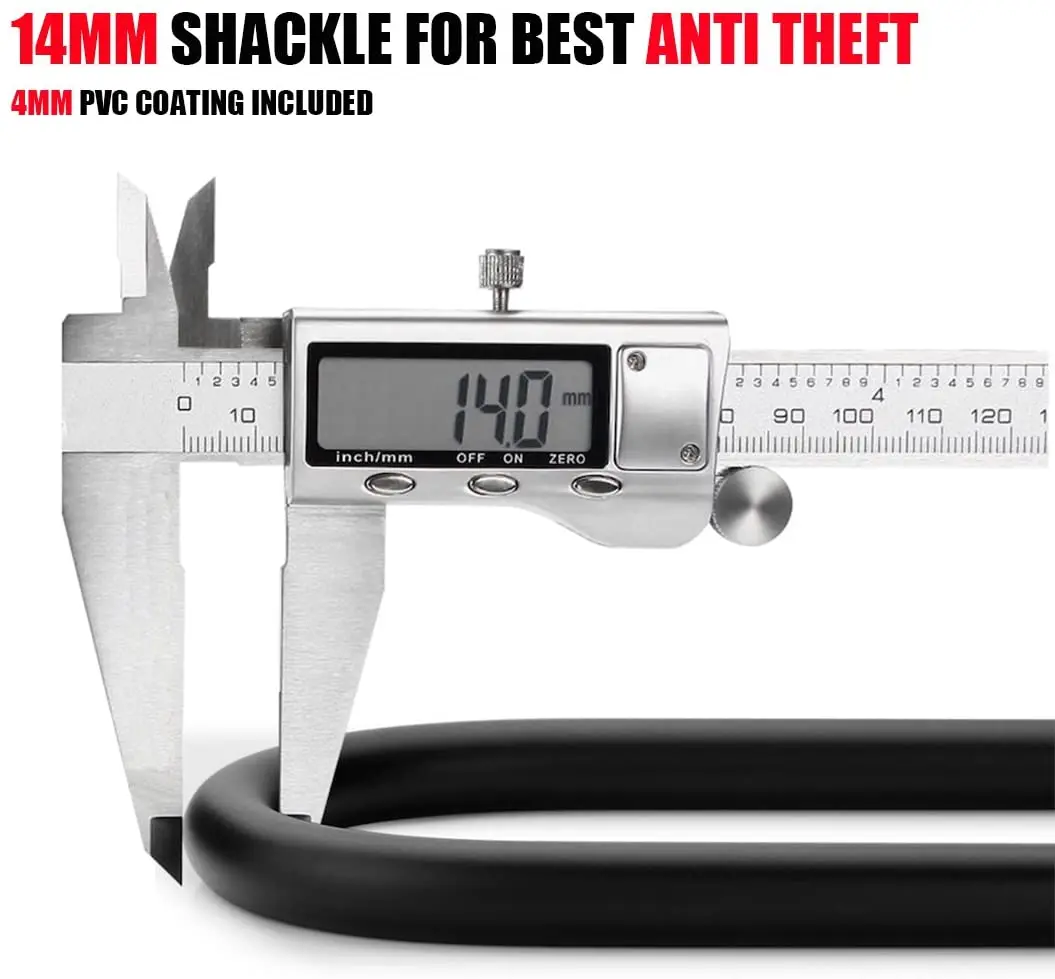 New Image Bike 4 Digit Security Coded  Anti Theft U-share Lock For Electric Bicycle Bike Accessories