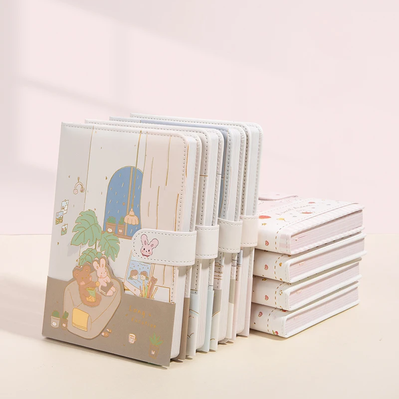 Notebook Custom Logo Fast Shipping New Design A5 Faux Cover Journals Customized With Diary Embossed Pu Leather Notebooks