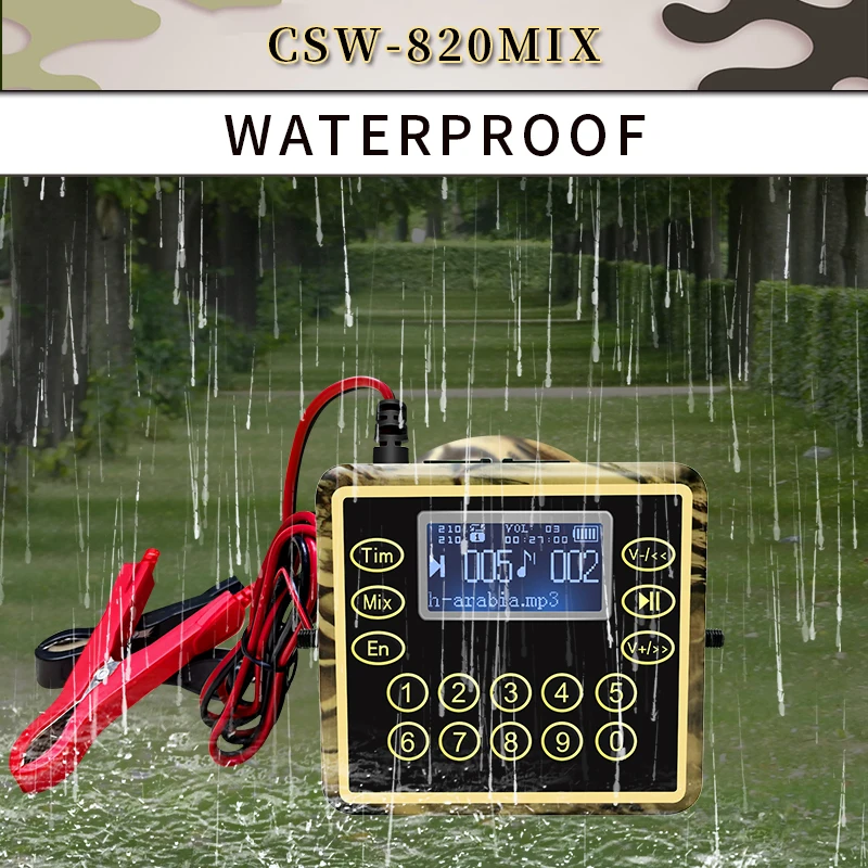 High Quality Outdoors and Sports Hunting Duck Decoy with Remote Control Bird Caller Speaker Offer Bird Sound Device