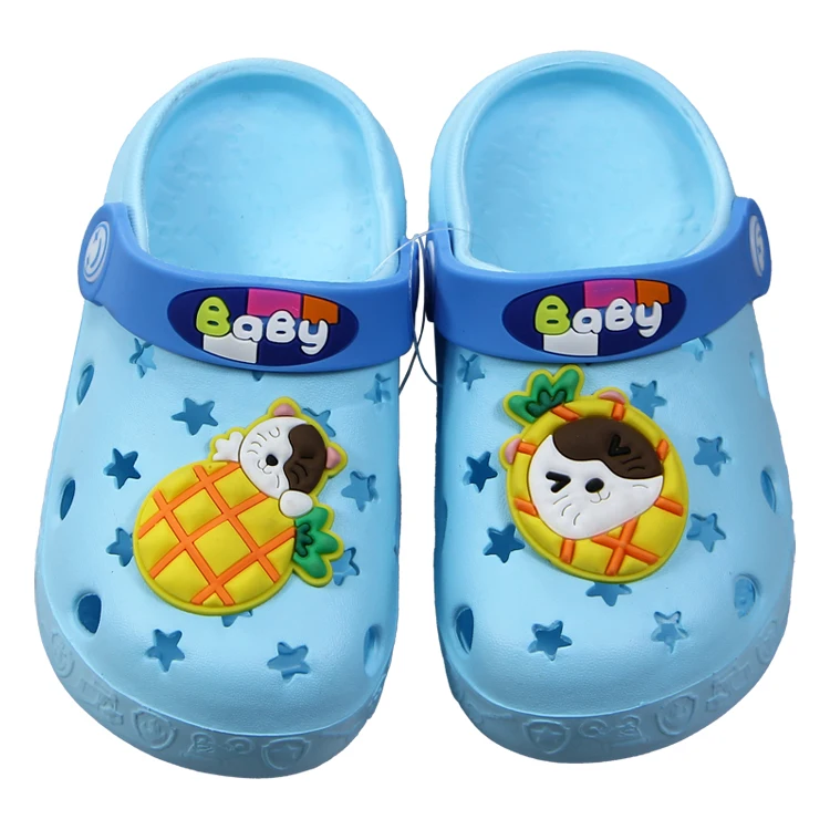 Сандалии Детские с дырками, Мультяшные шлепанцы, пляжная обувь для отдыха, мультяшный рисунок, лето 2021