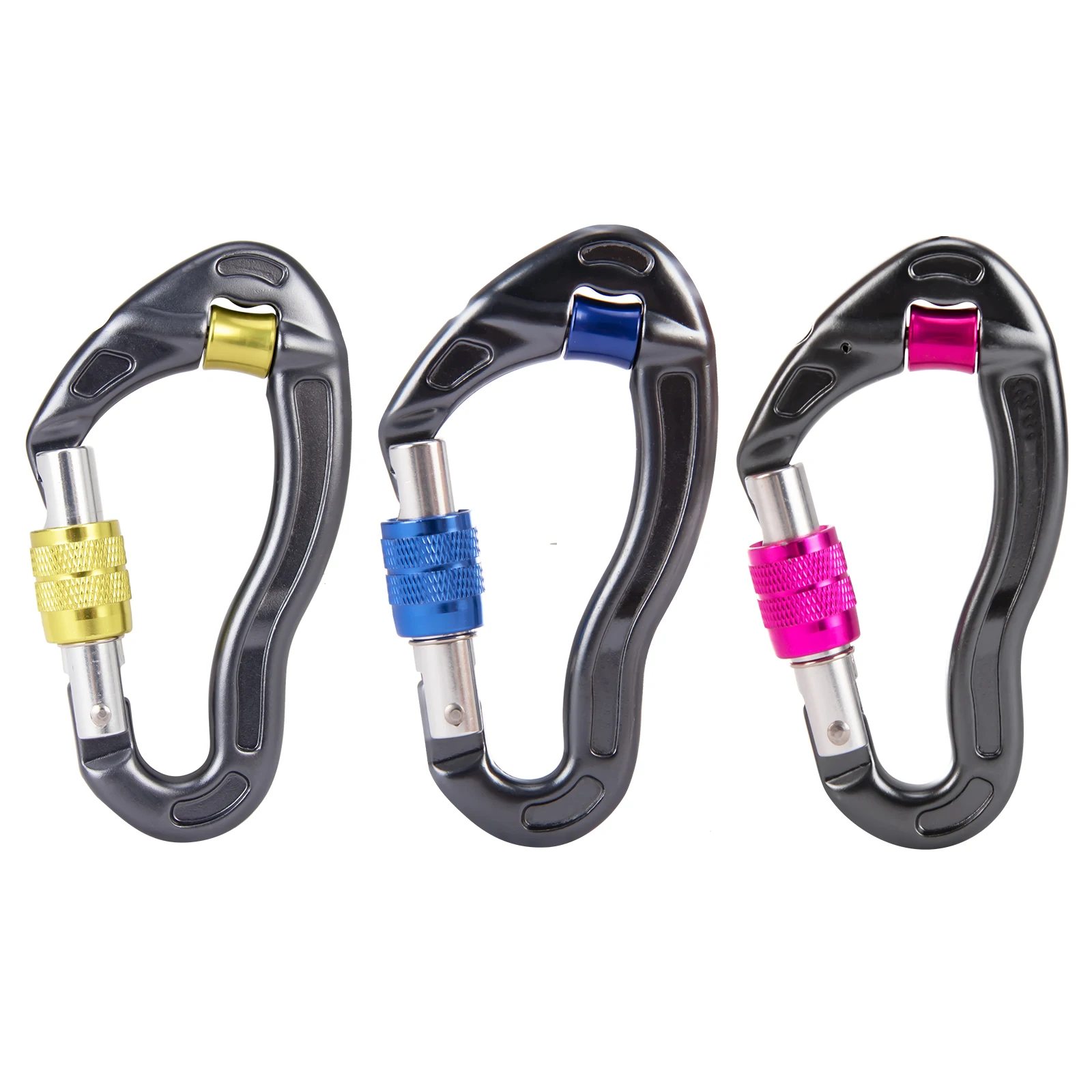 Tactical pulley anti-wear rope main lock outdoor mountaineering rescue rock climbing equipment main lock