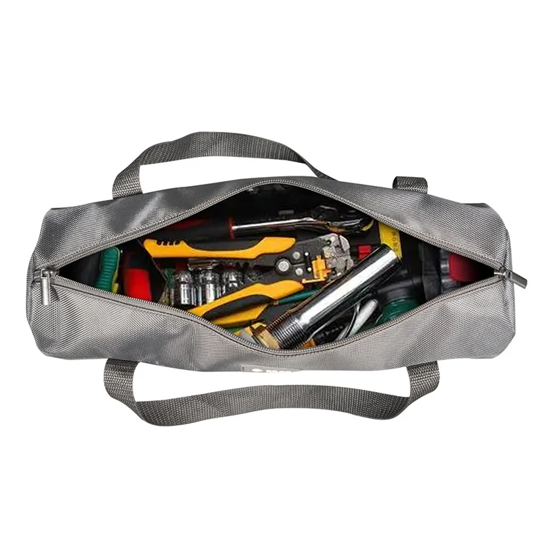 Multi Function Tool Storage Bag Canvas Waterproof Hand Tool Carry Bag Home Toolkit Metal Hardware Organizer Pouch