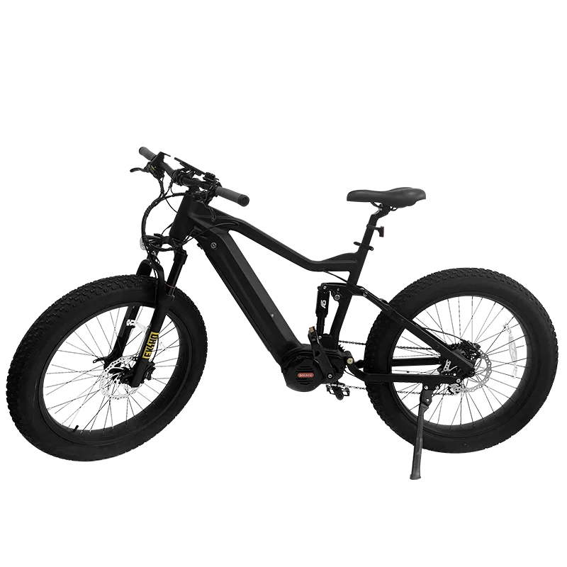 Wholesale lithium battery 1000W Mid drive motor fat tire adults moped mountain fast China ecc ebike electric bicycles price