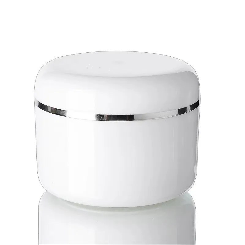 20g 30g 50g 80g 100g 150g 200g 250g 500g plastic cosmetic cream jar pp white black jars