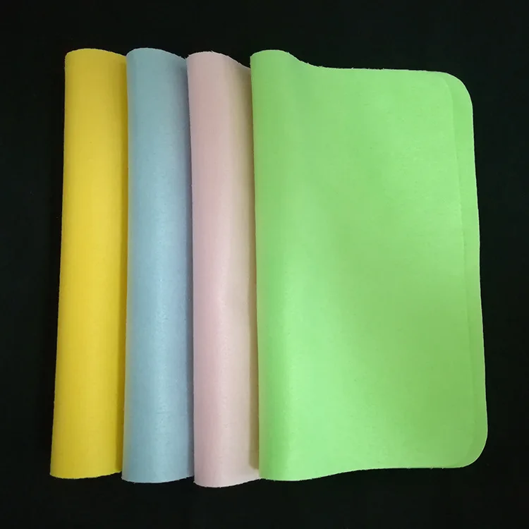 Personalized 200GSM recycled full printing polyester polyamide micro fiber dry screen lens glasses cleaning cloth