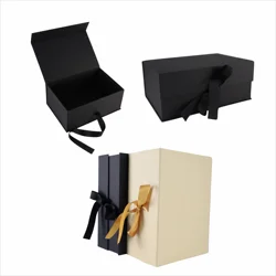 Custom Logo Printing Unique Xmas Rectangular Wedding Wrapping Ox Pack Card Paper Packaging Box For Gifts