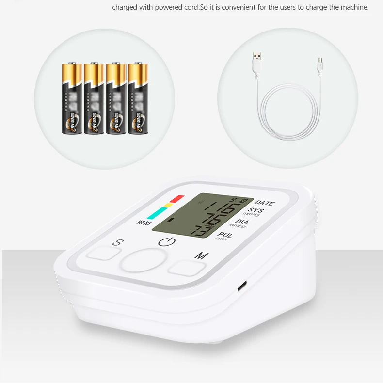 Digital Wrist Blood Pressure Monitor Pulse Rate Heart Beat Rate Meter Device Medical Equipment Tonometer Bp Sphygmomanometer