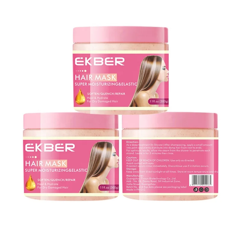Customize Logo Wholesale Amodimethicone Hair Mask Organic Hair Repair Nourishing Smoothing Moroccan Hair Oil Cream