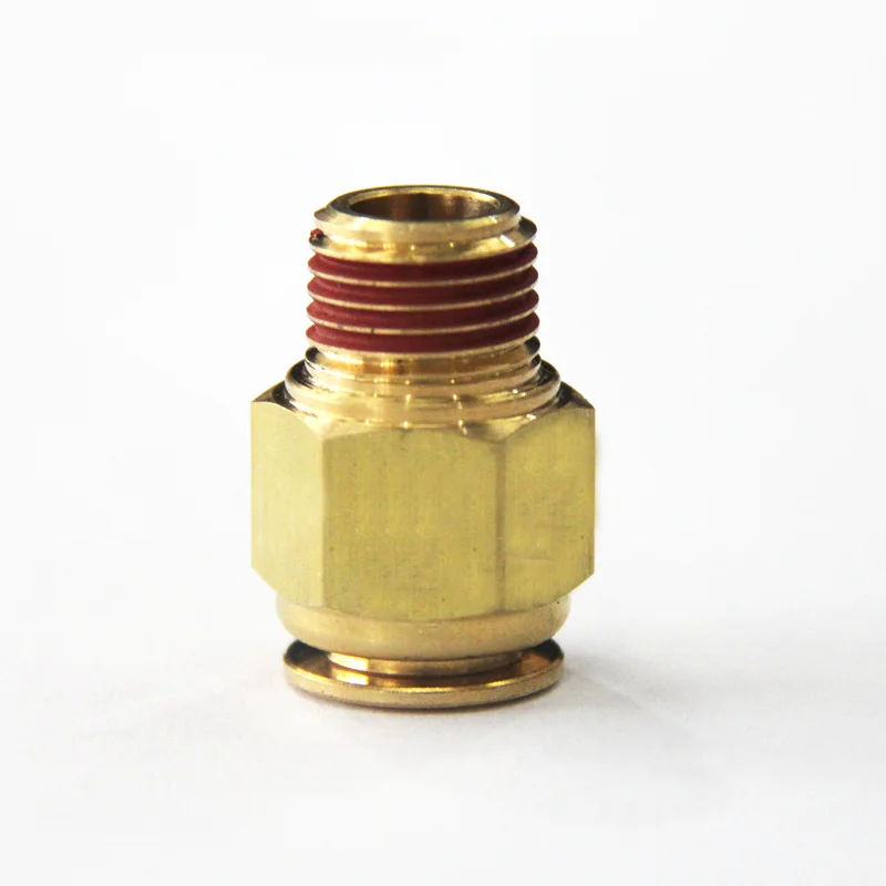 Brass Push-fit Type Stainless Steel Motorcycle Car Straight Grease Nipple Fitting