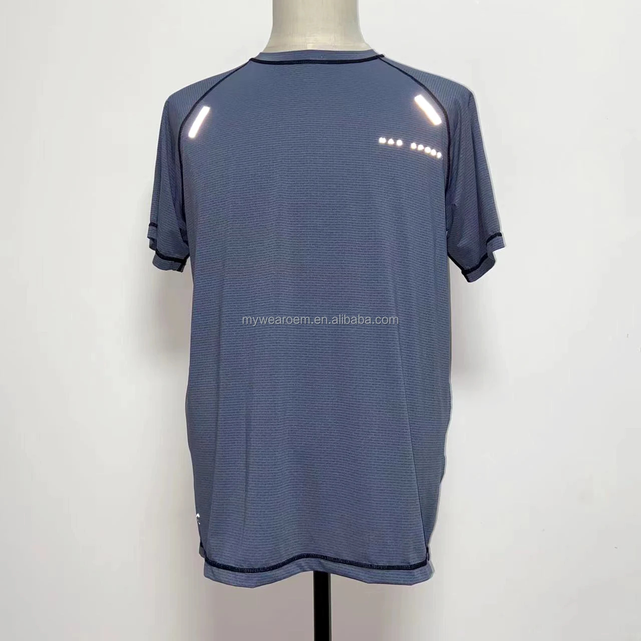 Custom design blank tshirt 95% polyester 5% spandex t shirt sports jersey running clothes