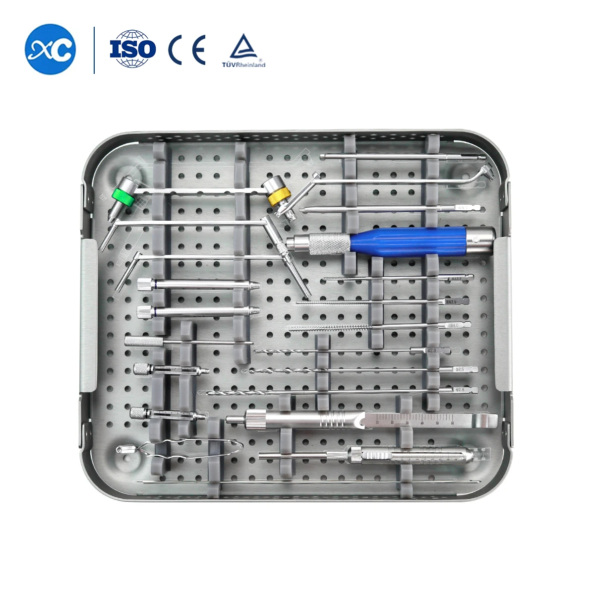 XC Medico Orthopedic Surgery Implants Kits Radio Plate Humerus Plate Titanium Implant Small Fragment Surgery Kit
