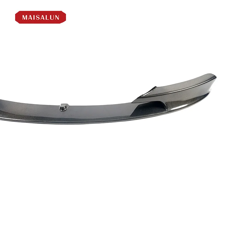 Mp Style Carbon Fiber Front Bumper  Lip For BMW 3 Series  F30 F35 2012+