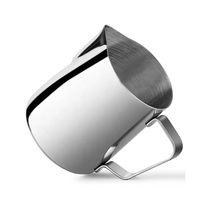 Amazon Hot Sale High Quality Coffee Tools Espresso Accessories Stainless Steel Metal Barista Latte Art Milk Frothing Pitcher Jug