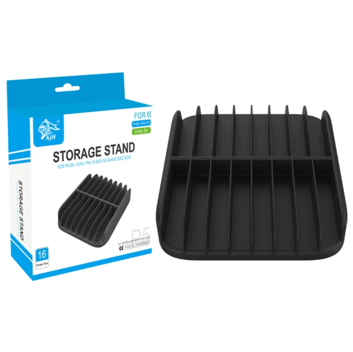 Game Accessories Disc Storage Box For PS5 For PS4 For Xbox Series X 16 in 1 Game Disc Storage Bracket Holder