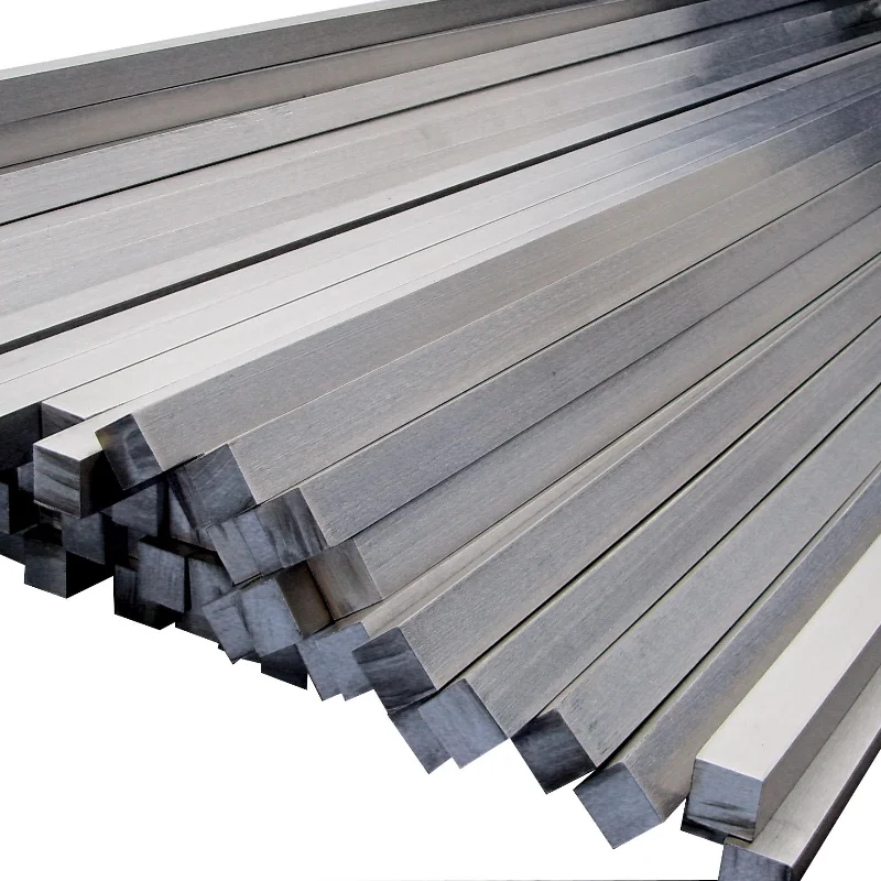 Factory Price 300 Series 400 Series Stainless Steel Square Bar Round Bar