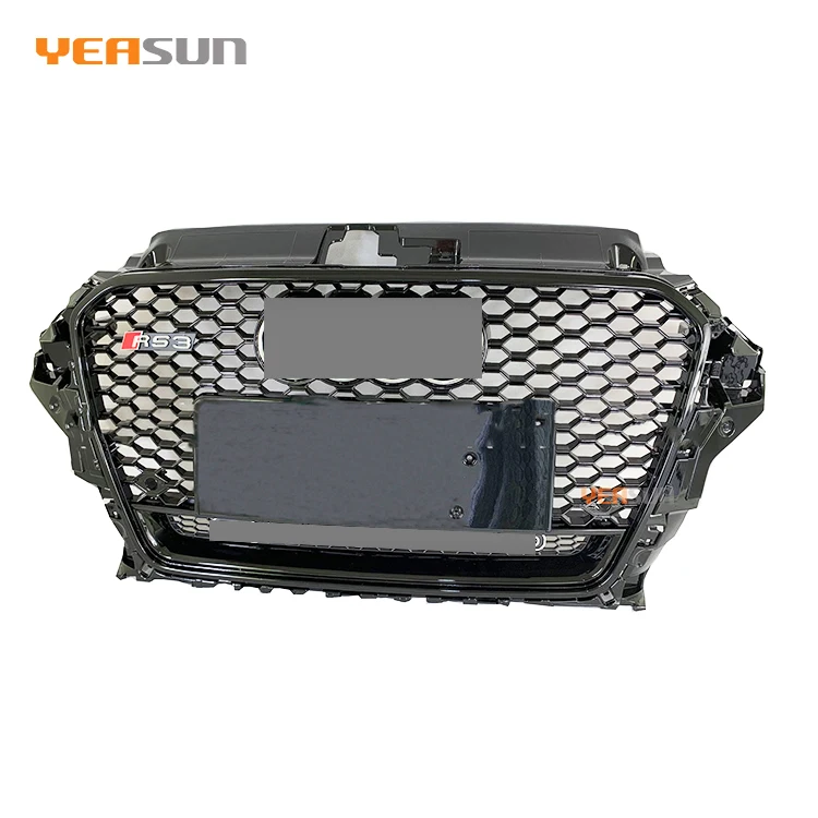 RS3 стиль Передняя решетка для audi A3 S3 2013 2014 2015