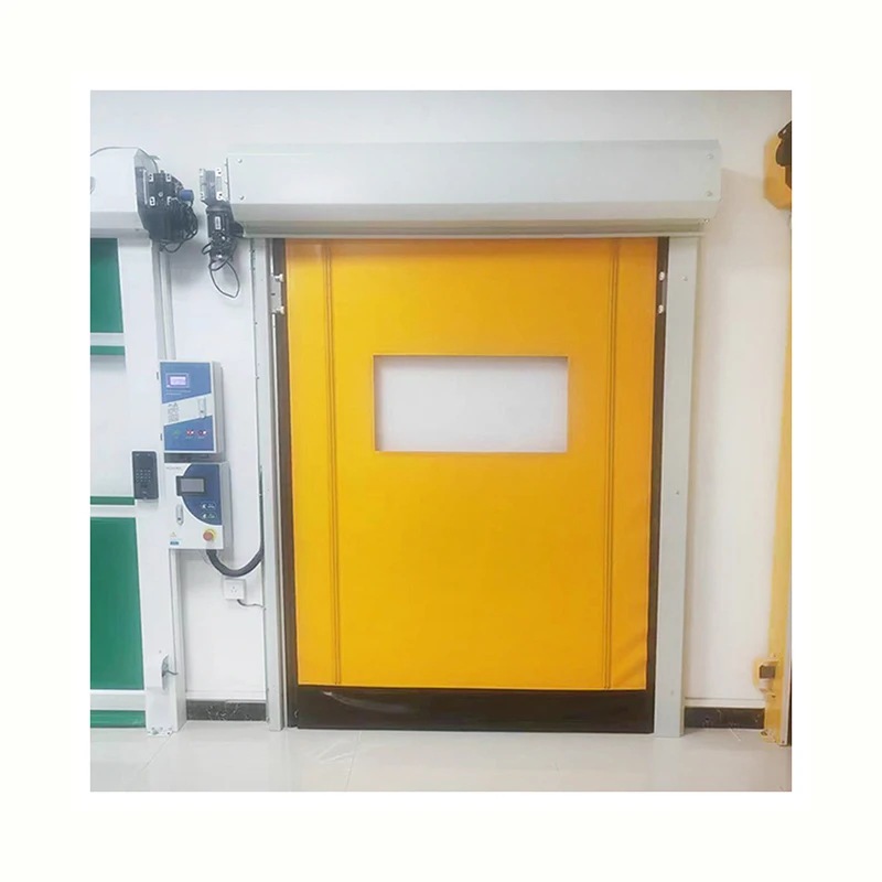 Rolling Door Motor Industrial Roll up Industrial High Speed Zipper Door Hurricane Shutters Roller Shutter Door PVC Plastic