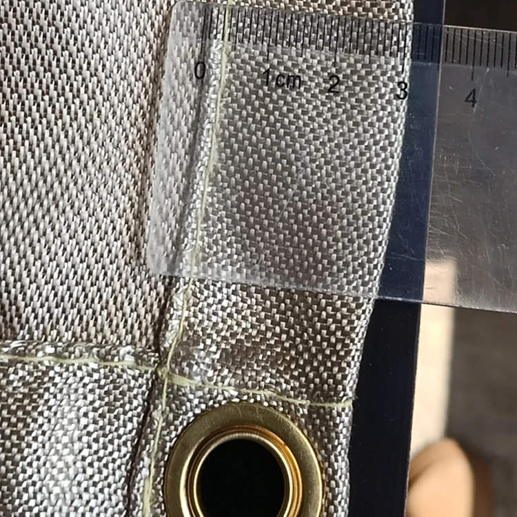 4 X 6Ft Heat Resistant Fire Protection Fiberglass Silica Fiberglass Cloth  Fire Proof Welding Blanket