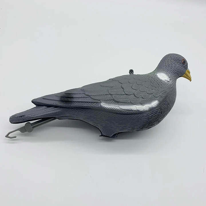 Hard PE Pigeon Decoys Plastic Bird Decoys Pigeon Bait Hunting Decoy For Outdoor