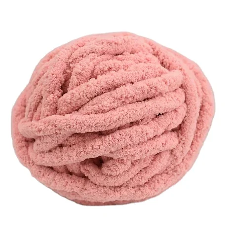 
Handmade Giant Knit Baby Blanket Yarn Chenille Soft Yarn Crochet 