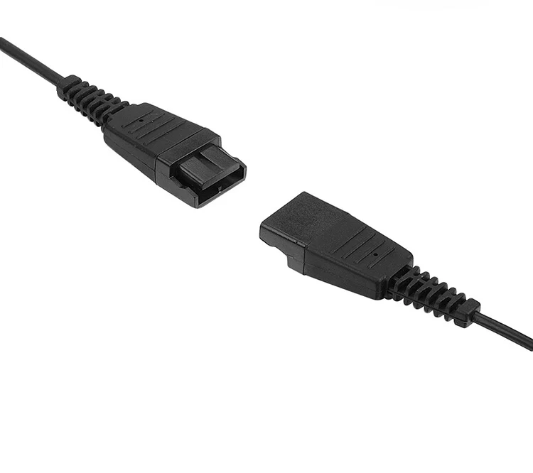 Y splitter adapter training cable for Training Center Compatible with Plantronics or Jabra QD headset